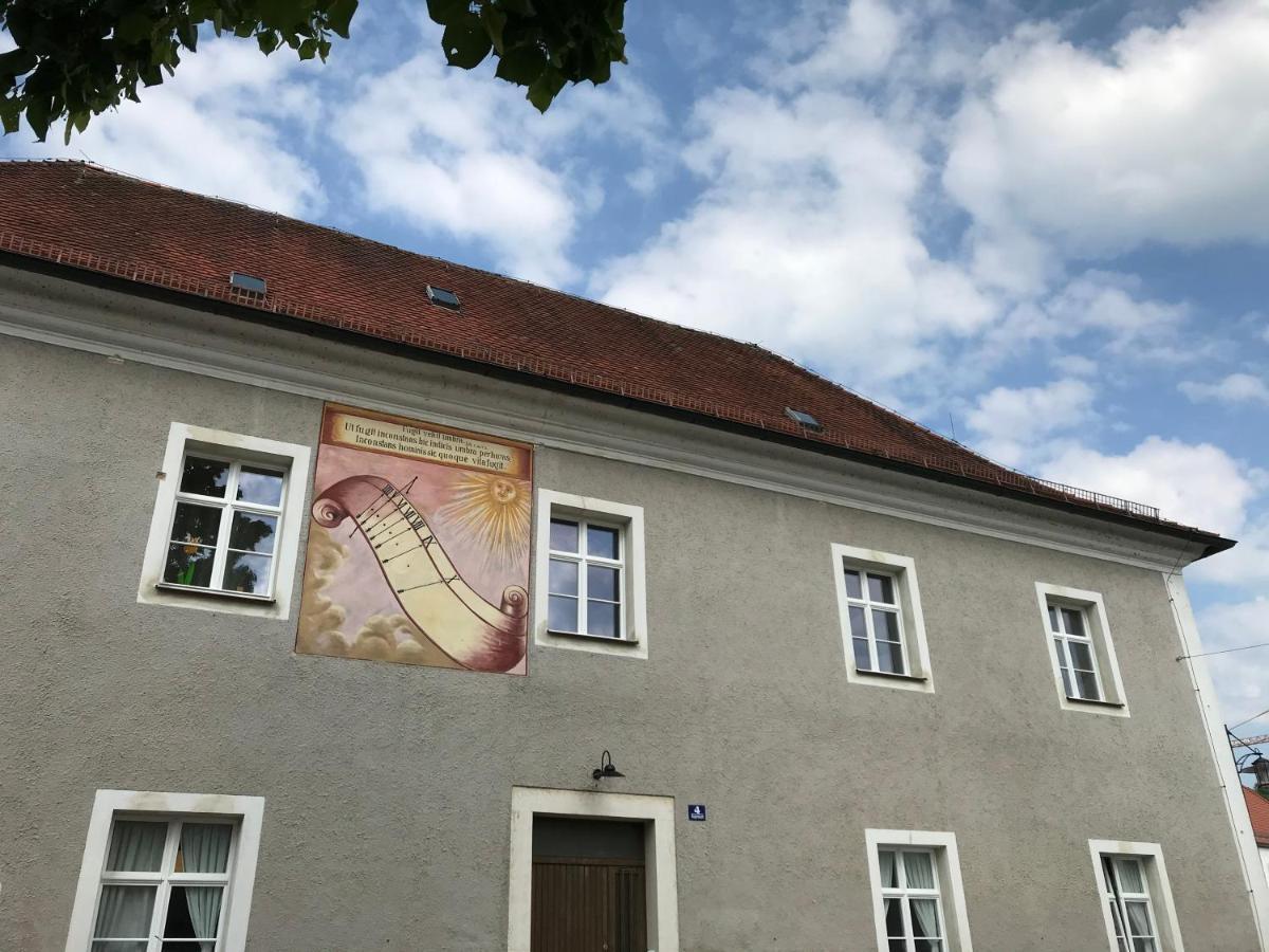 65Qm Wohnung Klosterblick Im Historischen Pfarrhaus Pielenhofen Exteriör bild